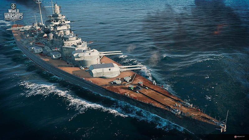 world of warships, world, battleship, warship, ocean, HD wallpaper
