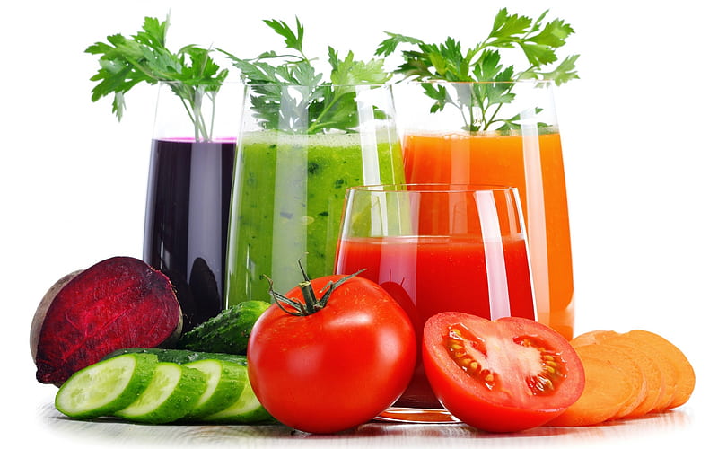 ❤️, Tomatoes, Basil, Vegetable, Juice, Food, HD wallpaper