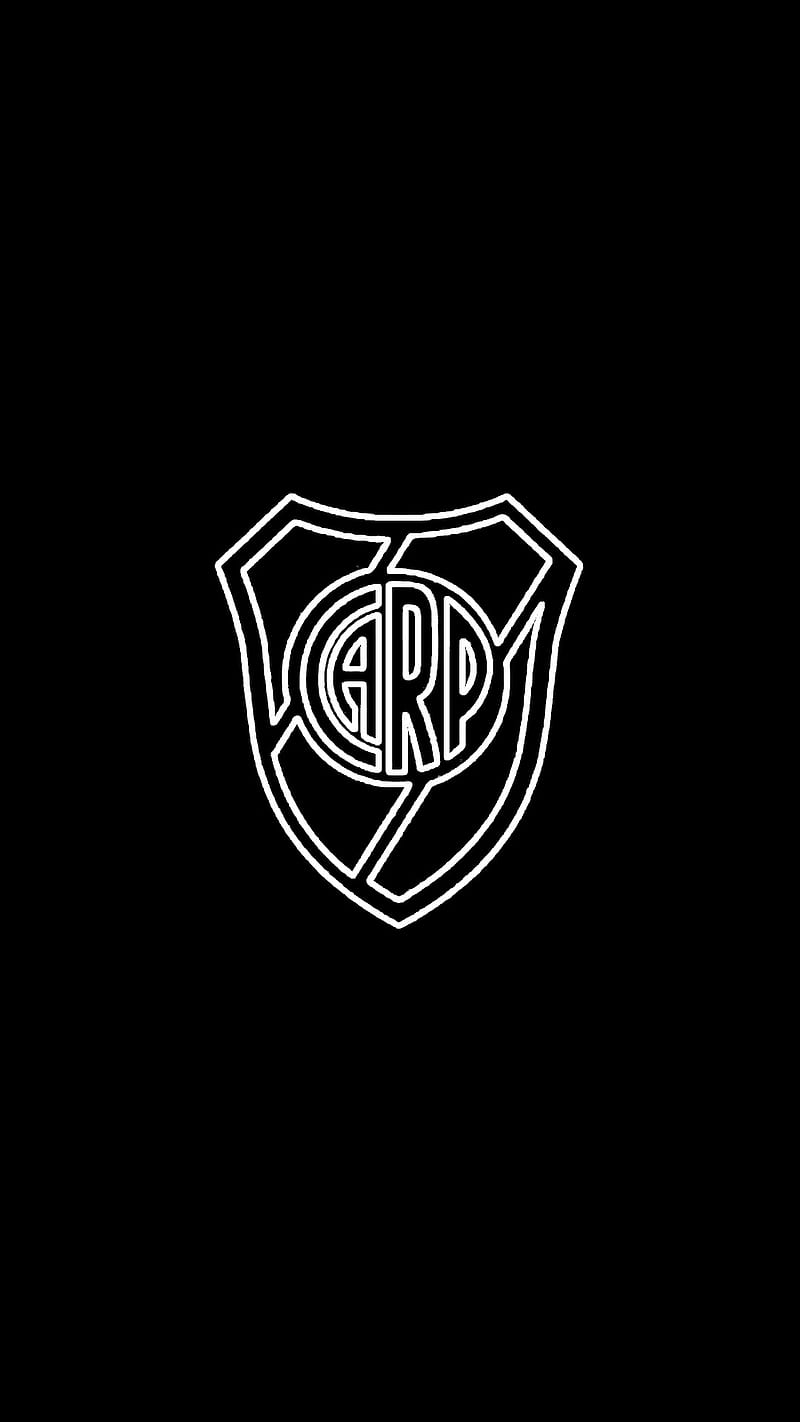 River Plate Escudo, argentina, carp, club logo, HD phone wallpaper