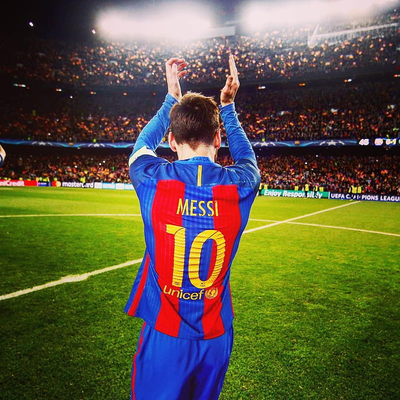 FC Barcelona, soccer clubs, soccer, Lionel Messi, Camp Nou, HD phone wallpaper