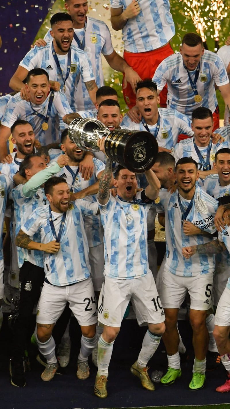Argentina Campeón, Copa América 2021, Brasil, HD phone wallpaper