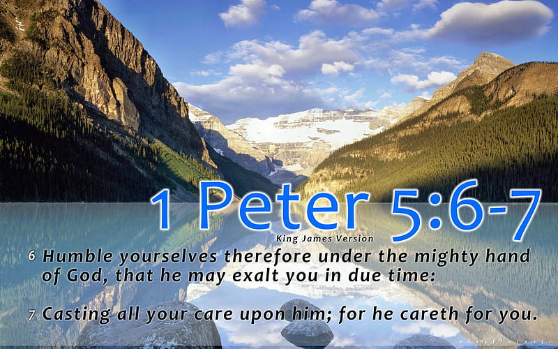 1 Peter 5:6-7, Bible Verse backgrounds, bible verse , bible quotes, bible verse , bible verse with a background, HD wallpaper