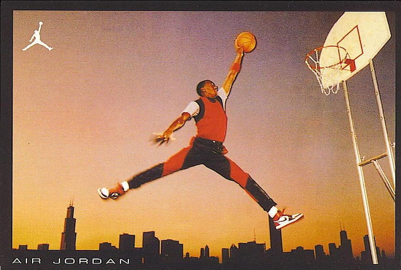 Air jordan Retro 1 Card, jordan, basketball, esports, HD wallpaper