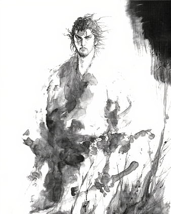 Miyamoto Musashi, art, berserk, vagabond, takehiko inoue, anime ...