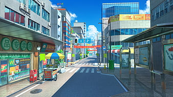 HD anime street wallpapers | Peakpx
