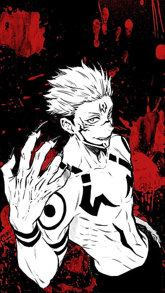 Sukuna, curse, demon, jujutsu, jujutsu kaisen, HD phone wallpaper | Peakpx