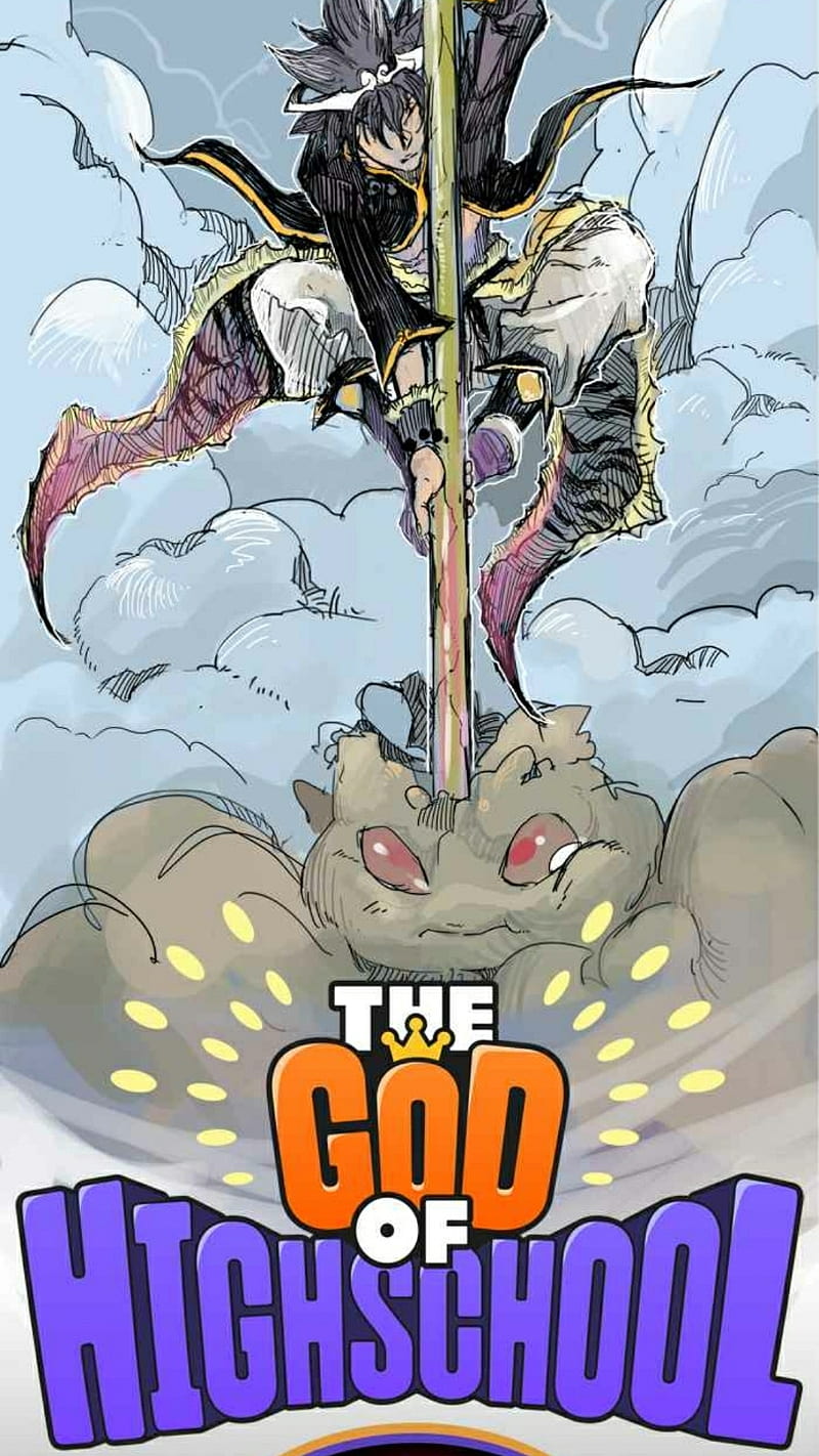 The God f Highschool, epico, escena epica, webtoon, the god of highschool,  HD phone wallpaper