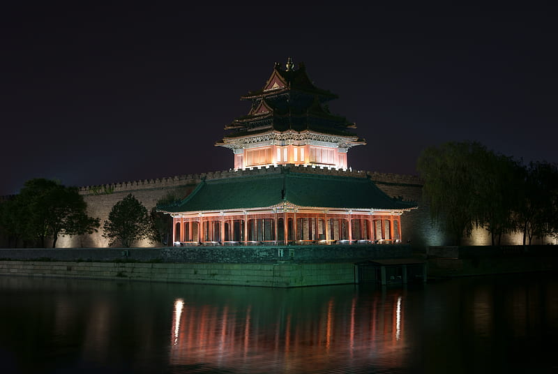 Monuments, Forbidden City, Beijing, HD wallpaper