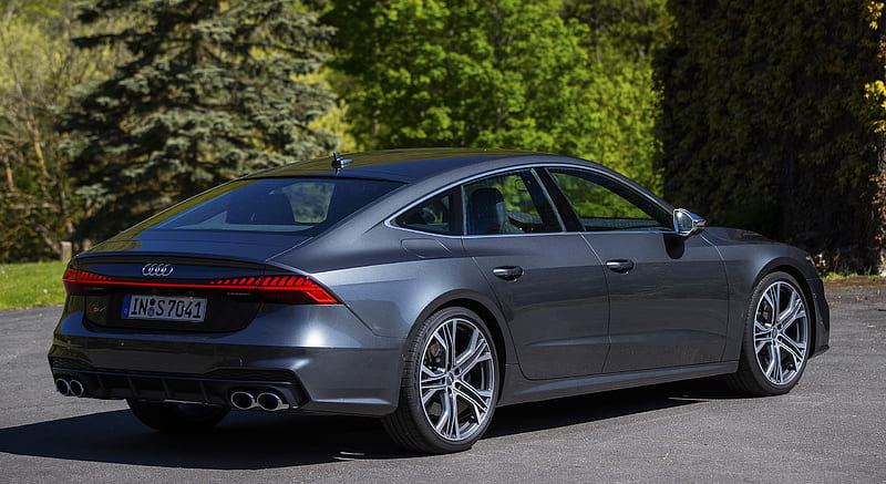 2020 Audi S7 Sportback TDI (Color: Daytona Grey) - Rear Three-Quarter ...