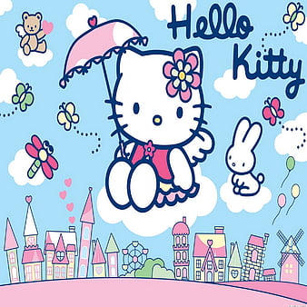 Hello Kitty, Abstract, Cartoons, HD Wallpaper | Peakpx