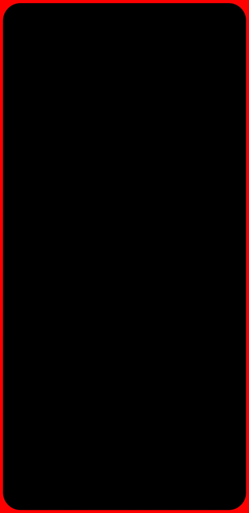 Edge Lighting Red, black, s9, s9 plus, led, amoled, HD phone wallpaper
