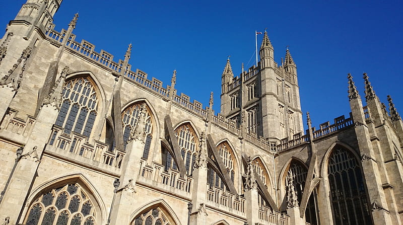 Bath Abbey, Abbey, Religious, Architecture, Bath, HD wallpaper | Peakpx