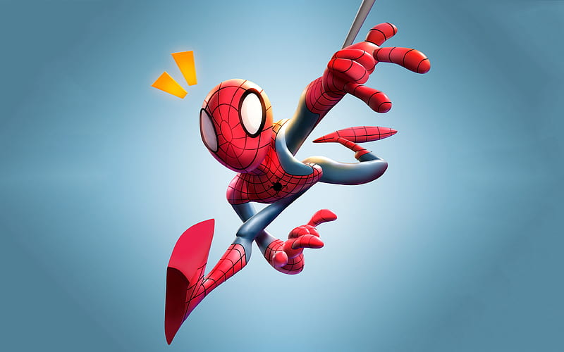 3D Spiderman Spider-Man, fan art, creative, adventure, superheroes,  Spiderman, HD wallpaper | Peakpx