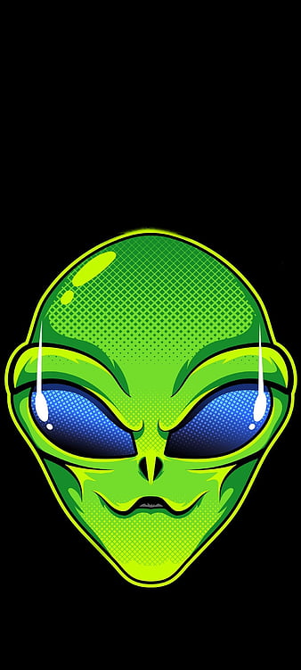 Alien, arriba, green, marciano, tumblr, up, upside, upside down, verde,  weird, HD phone wallpaper