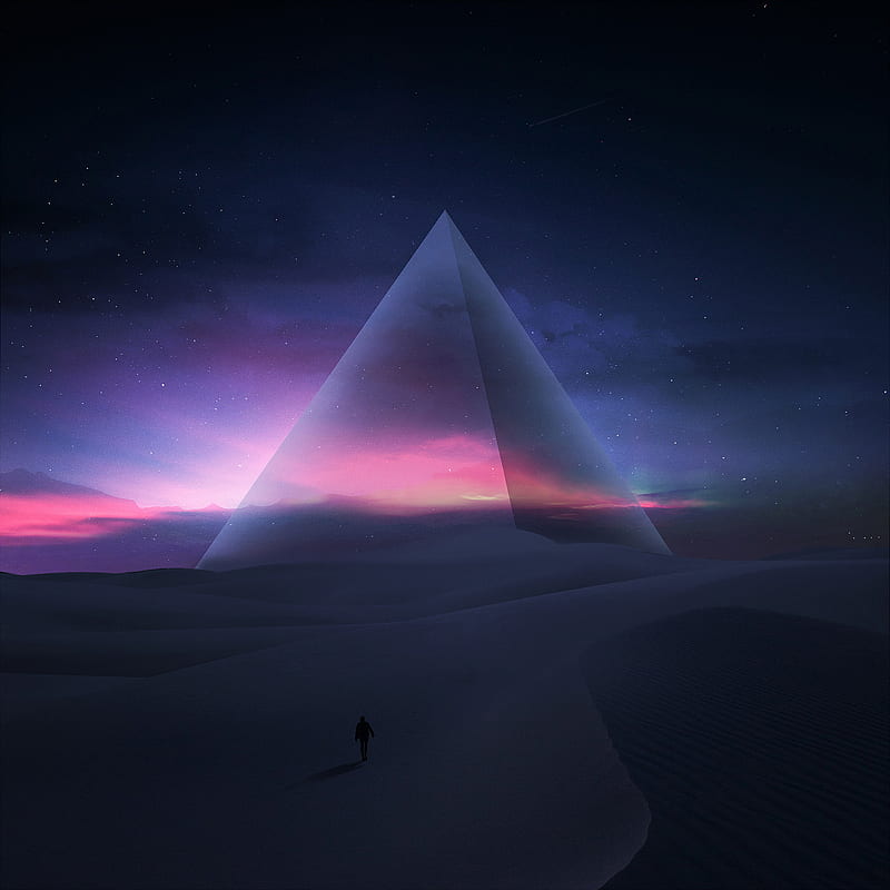 Pyramid Glow, android, galaxy, earth, milky, nice, planet, life, HD phone  wallpaper | Peakpx