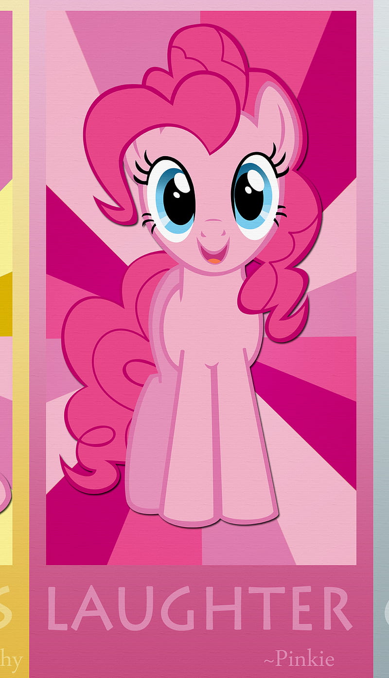 Pinkie Pie mlp fim, friendship is magic, my little pony, pinkie pie, HD phone wallpaper