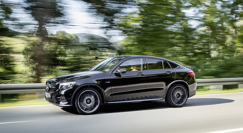 2017 Mercedes Amg Glc 43 Coupé 4matic Color Obsidian Black Side Car Hd Wallpaper Peakpx 8662