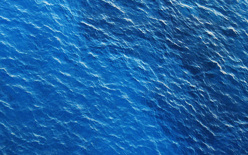 blue water texture, sea view from above, water waves texture, water concepts, waves background, water background, HD wallpaper