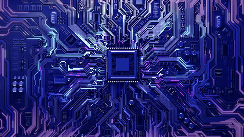 Four Reasons To Do A Redesign (And When You Might Choose Not To), Neon Circuit Board, HD wallpaper