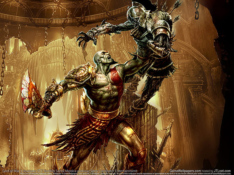 God of War III, god of war ii, HD wallpaper