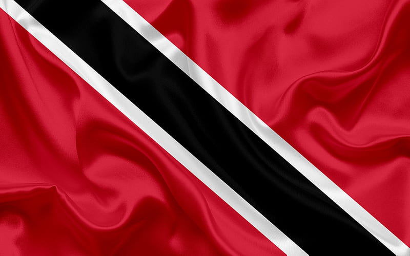 flag of Trinidad and Tobago, national flag, Central America, national symbols, HD wallpaper