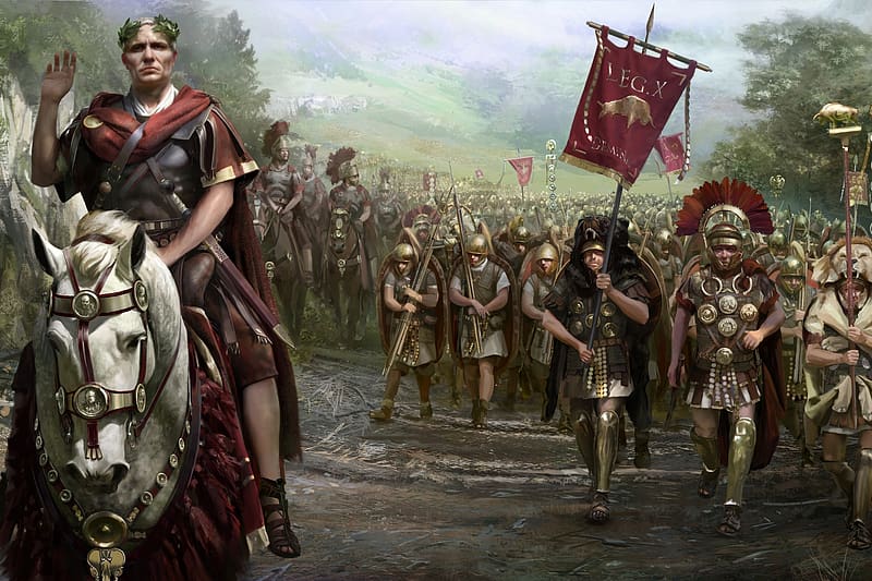 Soldier, Army, Video Game, Total War, Total War: Rome Ii, Roman Legion, HD wallpaper