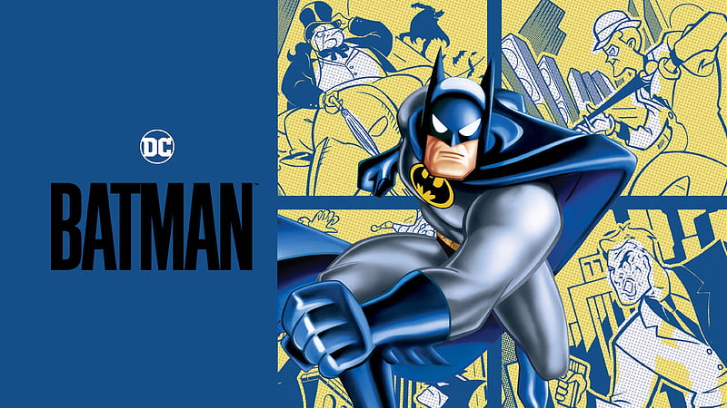 Batman, batman: la serie animada, hombre murciélago, Fondo de pantalla HD |  Peakpx