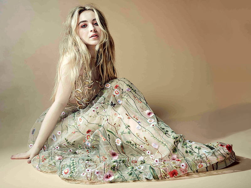Sabrina Carpenter beautiful, singer, Sabrina, Carpenter, dress, model, hair, 2019, actress, hot, HD wallpaper