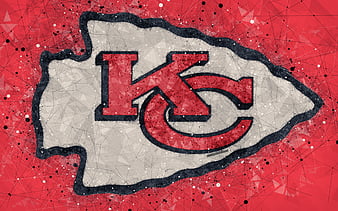 KC Chiefs Logo, football, kansas city, nfl, graphic design, arrowhead, HD  phone wallpaper