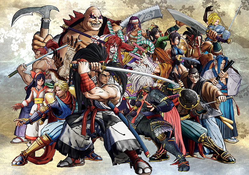 Samurai Shodown All Charcters, HD wallpaper