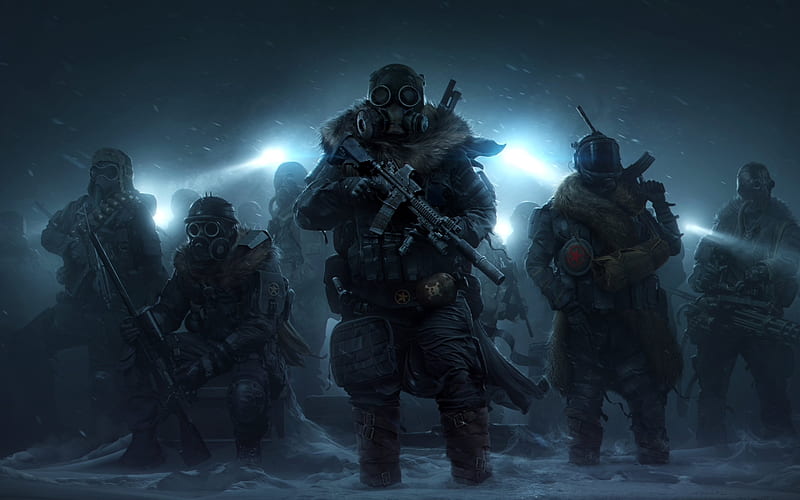 Ranger Squad, 2019 Games, poster, Wasteland 3, HD wallpaper