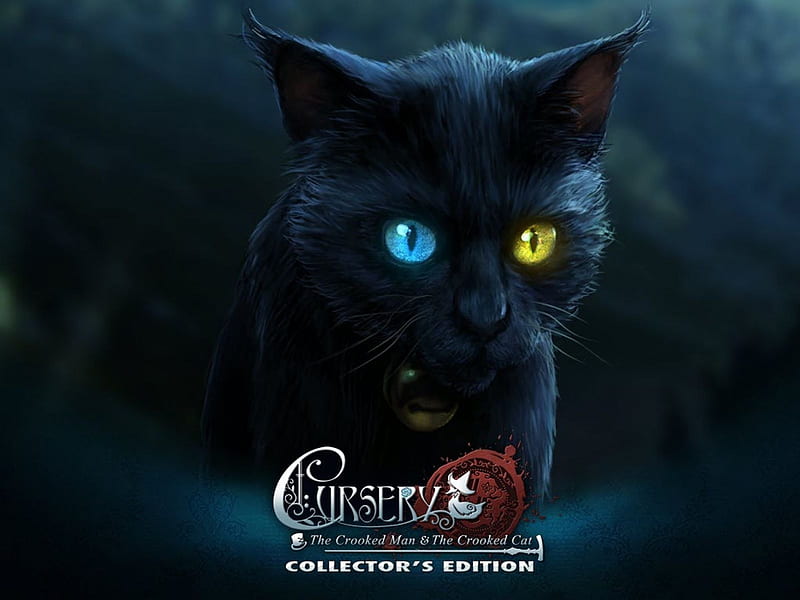 Cursery - The Crooked Man and the Crooked Cat11, hidden object, cool, video games, puzzle, fun, HD wallpaper