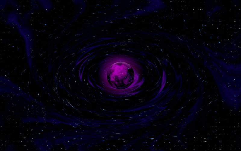 Beginning of the planet, galaxi, planet, new, black hole, star, HD wallpaper