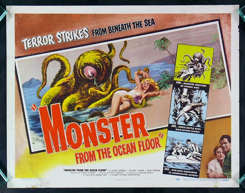 Monster From The Ocean Floor Octopus Monster Floor Ocean Hd Wallpaper Peakpx