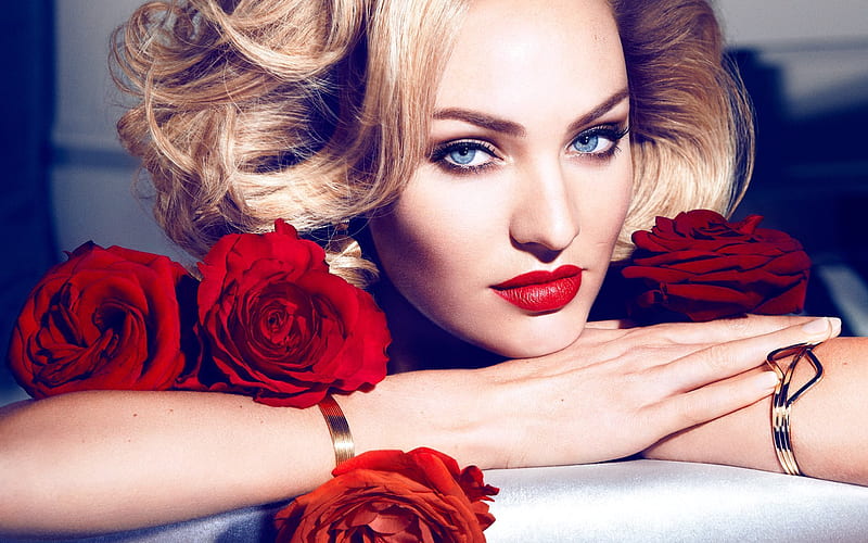 candice swanepoel, south african model, HD wallpaper