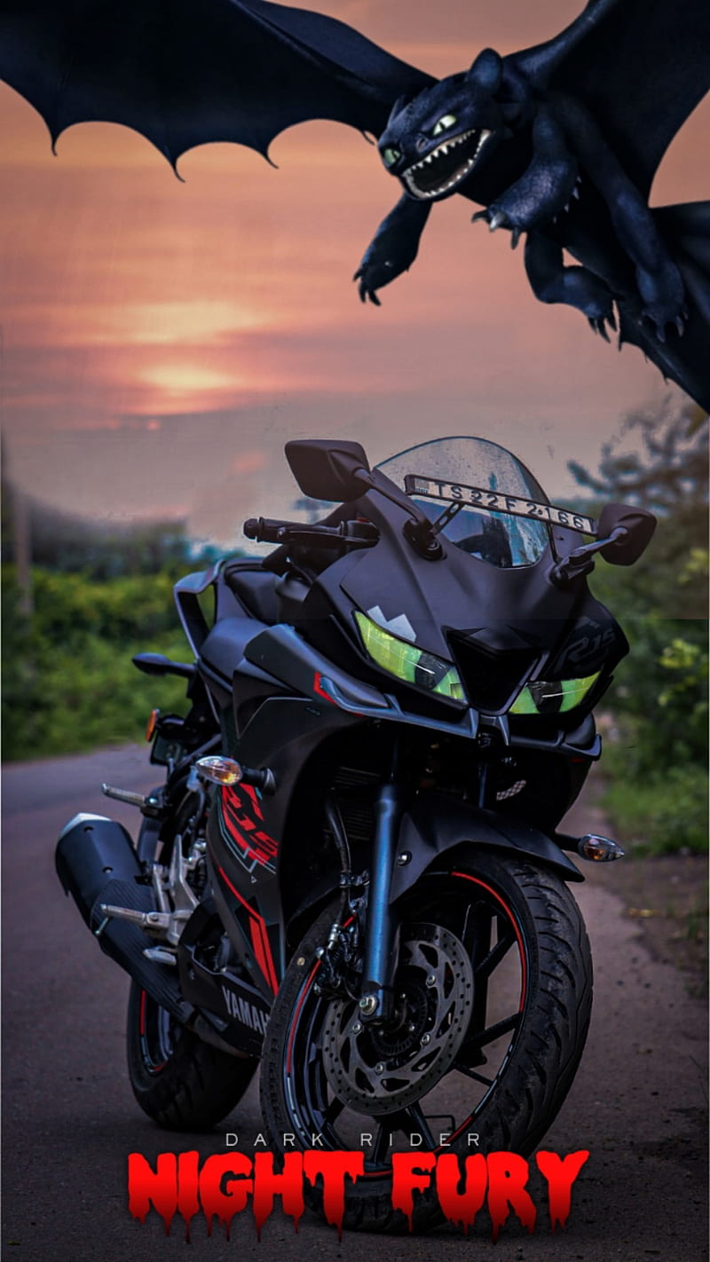 R15 V3, bike, darkfu, darkfury, japan, motor, motorcycle, night, stunt,  stunts, HD phone wallpaper | Peakpx