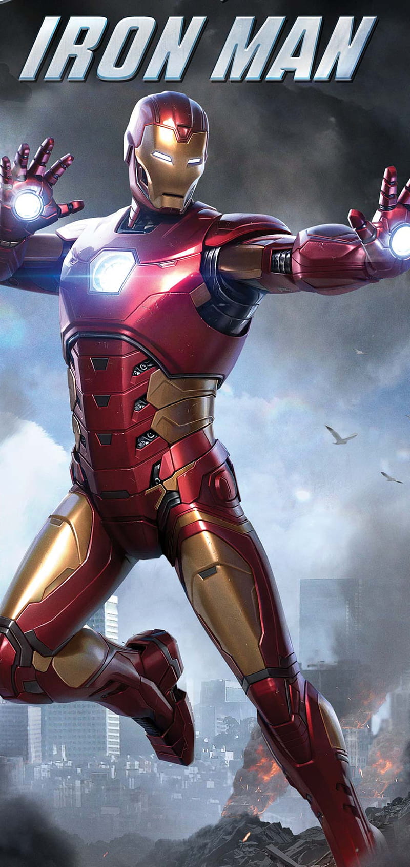 Iron man, avengers, games, marvel, ps4, HD phone wallpaper