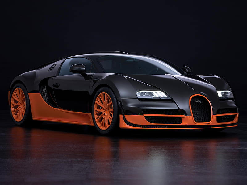 Bugatti, Bugatti Veyron 16-4 Super Sport, Car, Sport Car, Supercar, Two-Toned Car, HD wallpaper