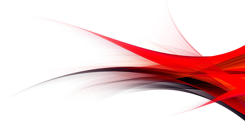 Red Black Flow, black, red, white background, abstract, HD wallpaper |  Peakpx