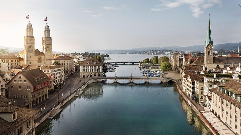 Facts On the Top 25 Sustainable Cities of the World, Zurich, HD wallpaper