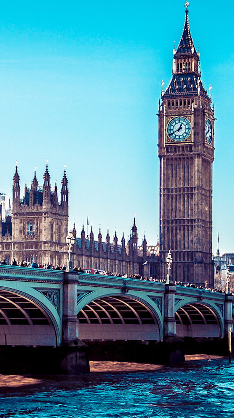 London Calling, blue, city, spring, sun, HD phone wallpaper | Peakpx