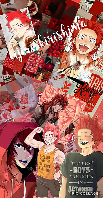 Download Cute Kirishima is the perfect anime character for any fan.  Wallpaper | Wallpapers.com
