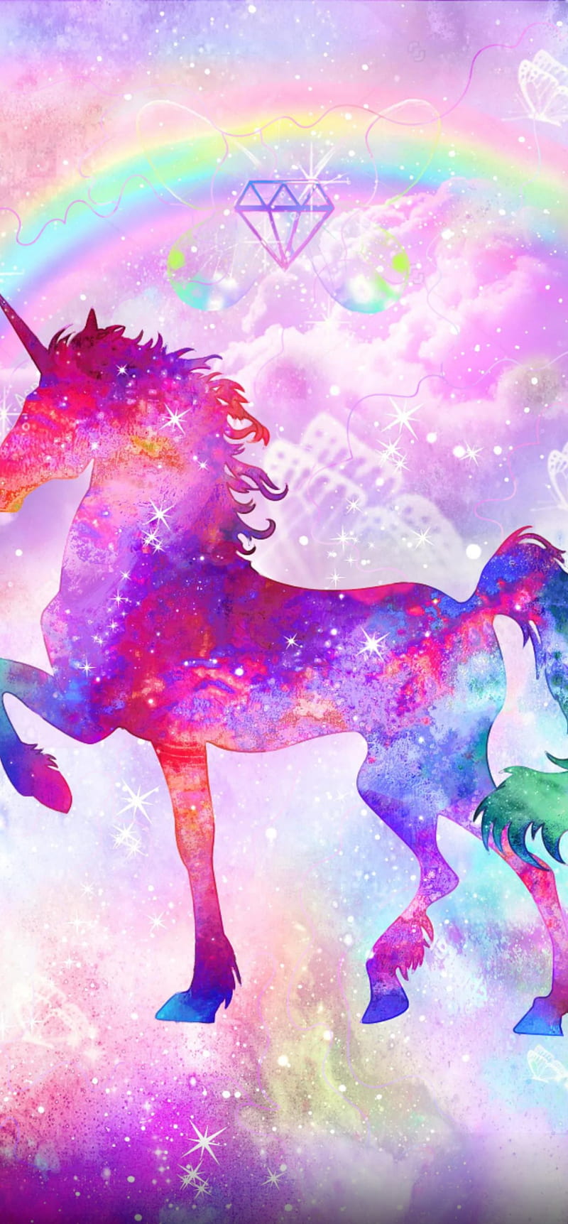Unicorn So Cute Theme pink unicorn HD phone wallpaper  Pxfuel