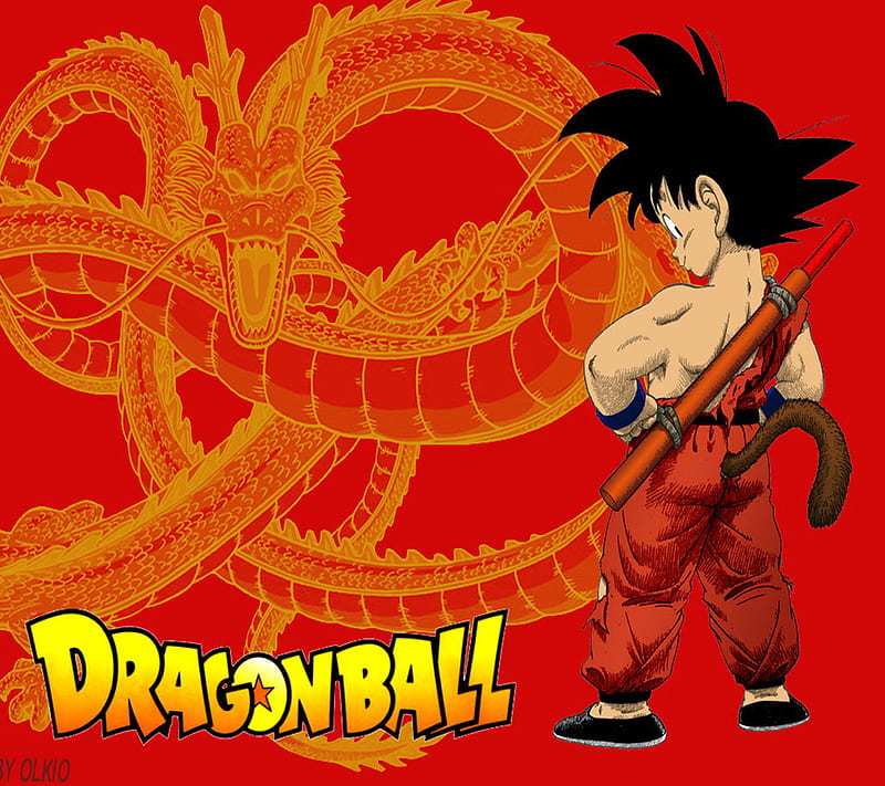 DB Goku, anime, ball, db, dbz, dragon, goku, kid, sayian, HD wallpaper