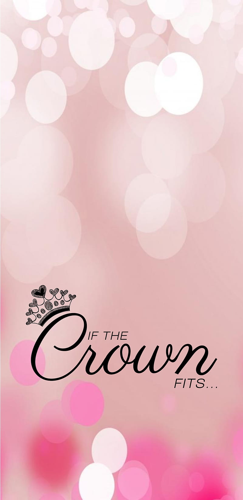 Nếu bạn yêu thích sự nữ tính, lãng mạn và rực rỡ, đừng bỏ qua bộ sưu tập hình nền If the Crown Fits, blush, pink, sparkle, glitter, princess, queen do Pink Queen thiết kế.