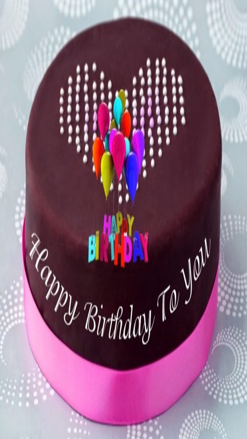 Birtay Cake, happy birtay, occasions, HD phone wallpaper