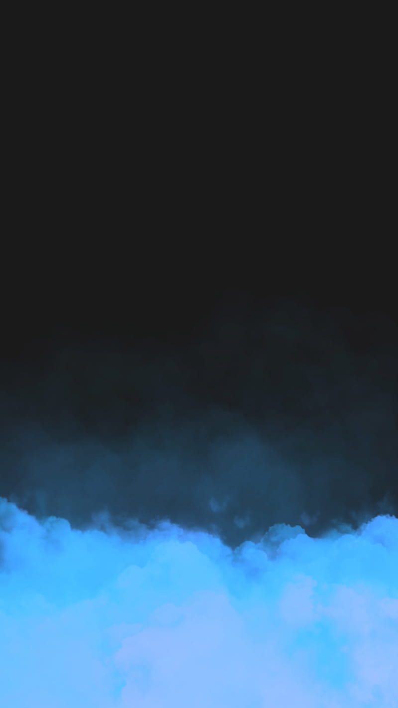 Blue Fog, Blue, FMYury, abstract, black, cloud, clouds, color, colorful, colors, down, edge, element, fog, gradient, green, magic, smoke, steam, water, witch, HD phone wallpaper