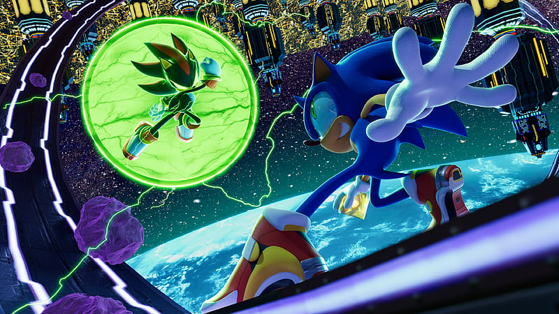 New Sonic Channel Illustration: Shadow and His Chaos Emerald – Sonic City