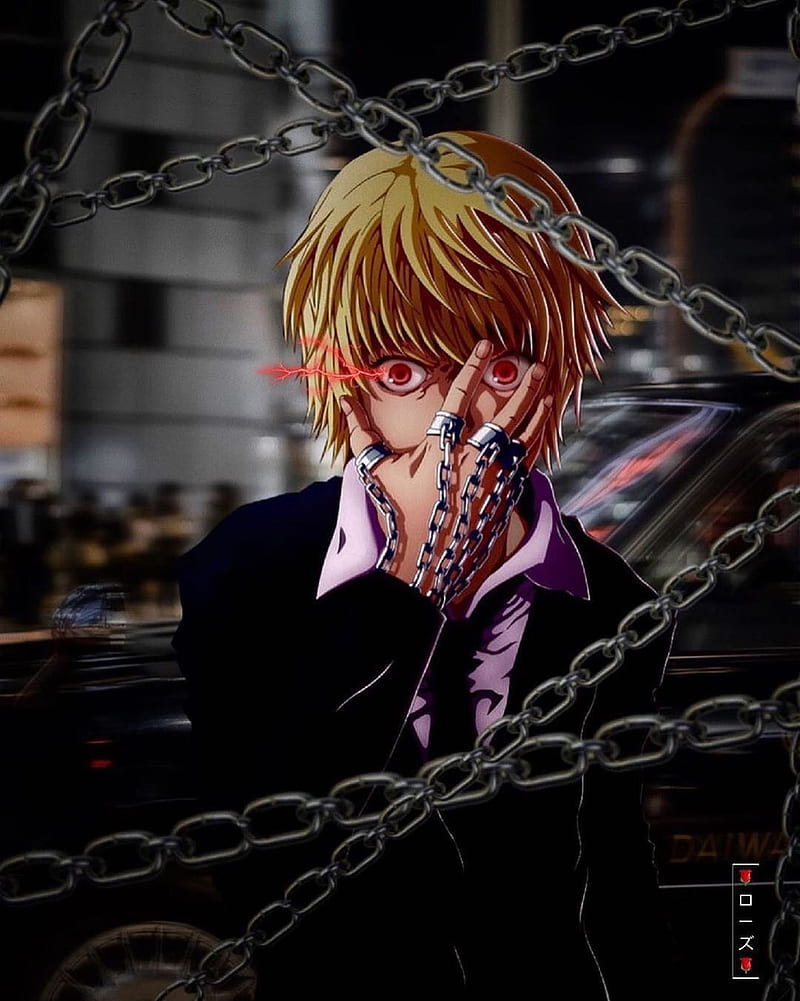 Kurapika Red Eyes Hunter X Hunter 4K Phone iPhone Wallpaper #5270b