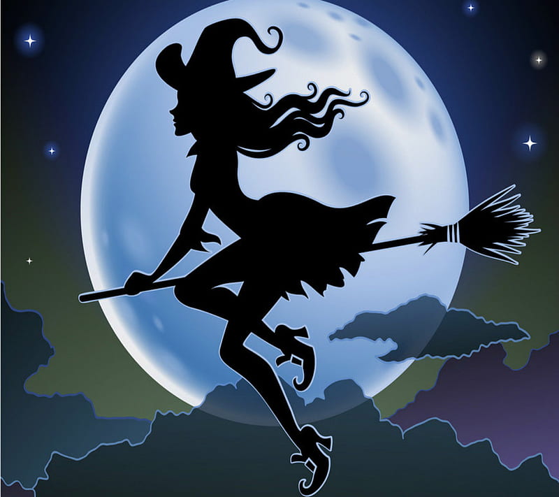 Halloween Witch, HD wallpaper